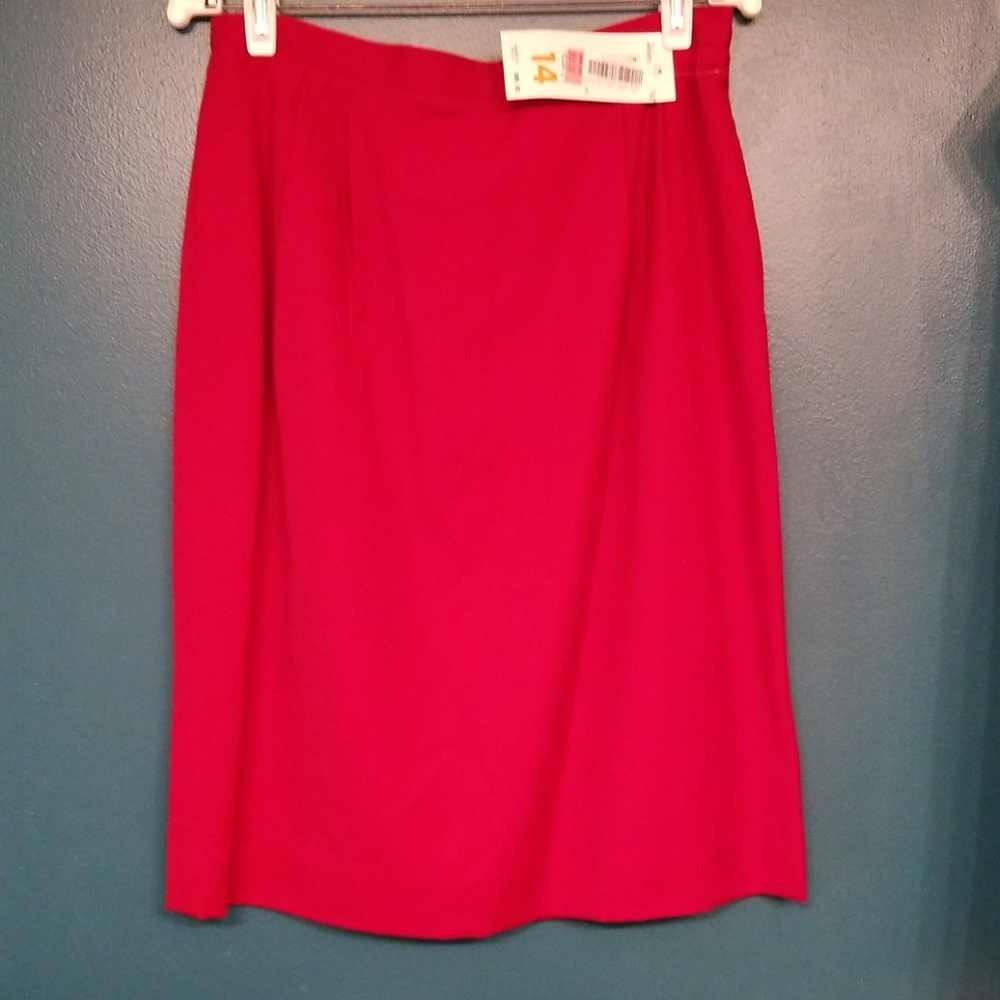 Liz Claiborne red skirt